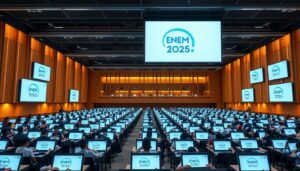 Novo Enem Digital 2025: Mais de 500 mil estudantes farão provas em formato virtual